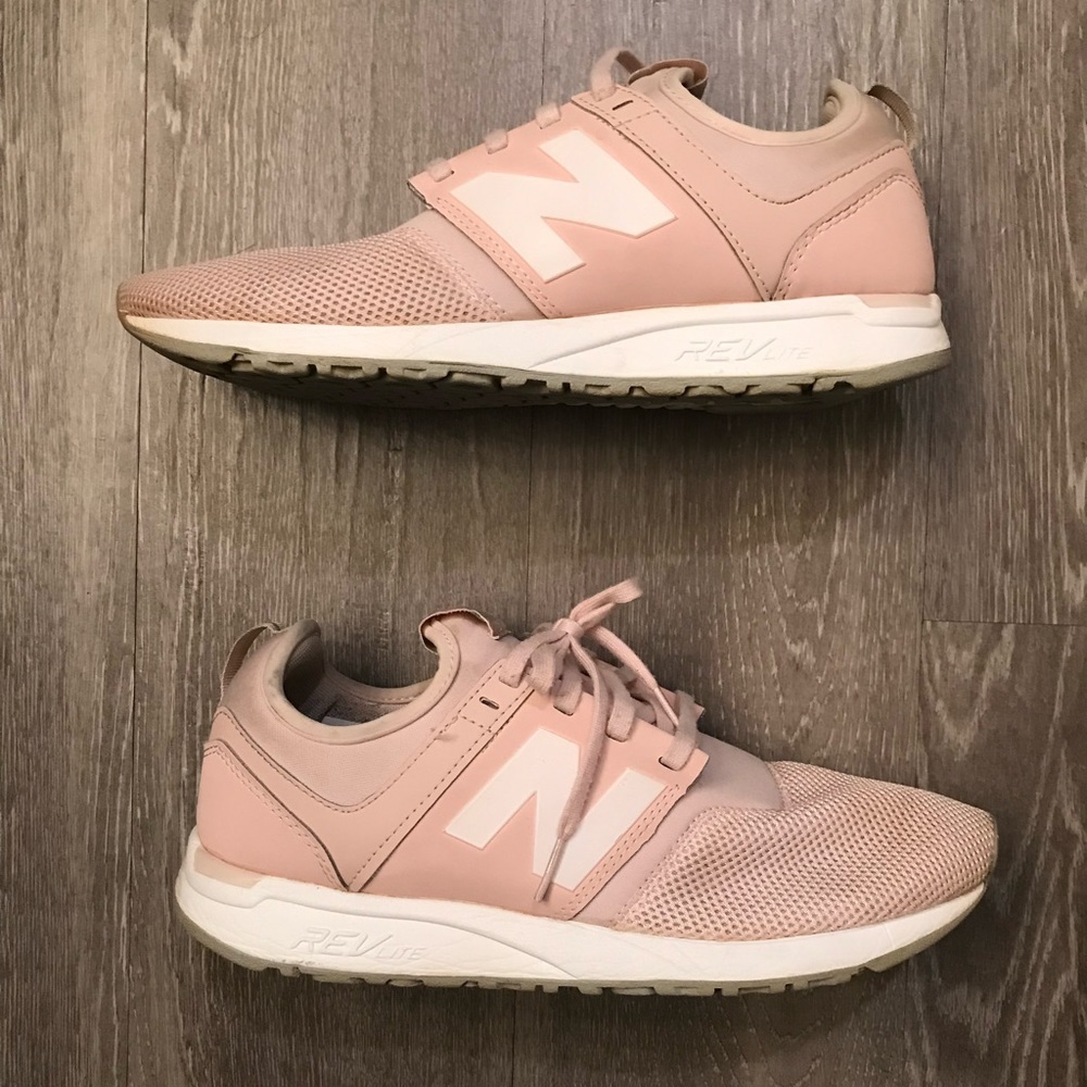 New Balance NB X J Crew WRL247J4 Himalayan Pink Running Shoes Women’s Size 10​‎